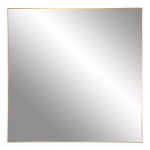 Peegel Jersey 60x60 cm messing
