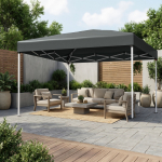 Paviljon 3 x 3 x 2.6 m hall terasraamiga
