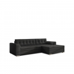 Nurgadiivanvoodi Conforti 275x165x78 cm Must