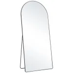 T&auml;ispikk peegel 180x81x1.9 cm must alumiiniumisulamist raam