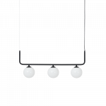 Laevalgusti elutuppa Catkin 3  must