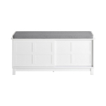 Esikupink sahtlitega 114 cm valge