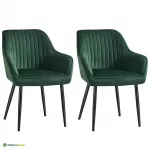 S&ouml;&ouml;gitoa toolid 2 tk roheline-must samet kuni 110 kg