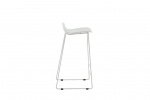 Baaritool Wave 2tk 42x50x87 cm Valge