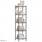 Kitsas vannitoariiul 30 &times; 30 &times; 121 cm must teras