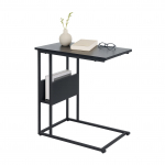 Abilaud 60 x 55 x 36 cm C-kujuline metallraam ja sahtel