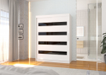 Liugustega Riidekapp Martinez KAREN 150x200x58 Valge