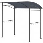 Grillipaviljon 215x150x220 cm hall metallraam ja konksud
