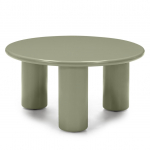 Kohvilaud LECREL 80x80x40 cm oliiviroheline MDF
