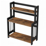 V&uuml;rtsiriiul 18x41x53 cm pruun 3 astet bambus ja MDF