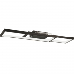Laevalgusti must LED 70x30x7 cm must