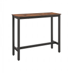 Konsoollaud 120x40x100 cm pruun ja must