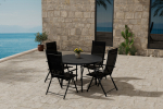 Giardini s&ouml;&ouml;gikomplekt 4 Levanzo tooliga 120 cm