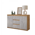 Elutoa kummut Mikel 120x75x35 cm pruun