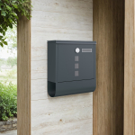 Postkast XXL 11 x 37 x 37 cm antratsiithall lukuga