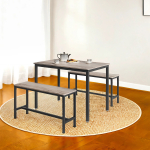 S&ouml;&ouml;gilaua komplekt 70 x 110 cm hall marmoreeritud