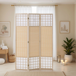 Bambusest ruumieraldaja 170&times;120&times;2 cm pruun 3 paneeli