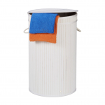 Pesukorv 61,5 x 40 cm kaanega 65 L bambusraam