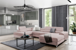 Nurgadiivan Lacante 354x92x202 cm Roosa