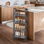 K&ouml;&ouml;giriiul ratastel 13 x 45 x 100 cm pruun