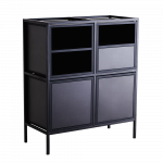 Kummut must SKAP BLACK 2R2 MIX