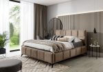 Voodi Mist 160x200 cm Helepruun