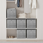 Hoiukorv 6 tk 30 x 30 x 30 cm Hall