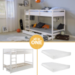 Narivoodi lastele sahtliga ja 2 madratsiga