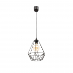 Rippvalgusti Benigne 25x25x90 cm Must