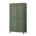 Vannitoakapp 30 x 60 x 110 cm metsaroheline MDF 4 ust