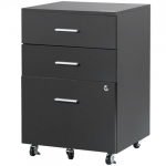 Dokumendikapp 3 sahtliga 45x40x65 cm must