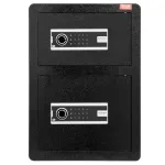 Seif 59 &times; 42 &times; 35 cm must teras alarm ja LED-valgus