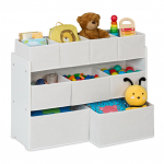Lastem&ouml;&ouml;bli hoiukapp valge 60 x 92 x 30 cm 9 kasti