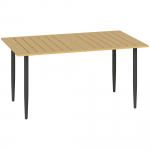 Aialaud 150 &times; 90 &times; 73 cm pruun teras varjuava