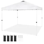 Varikatus 304,8 x 304,8 cm valge pop-up mudel