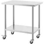 T&ouml;&ouml;laud 61x91.4x95.5 cm h&otilde;bedane roostevaba teras