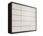 Liugustega Riidekapp Andy 250 250x215x58 Must