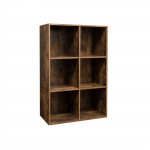 Raamaturiiul 65.5x30x97.5cm pruun