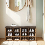 Jalatsiriiul istmega 30,3 x 104 x 48 cm vintage pruun