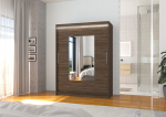 Liuguksega Riidekapp DORRIGO 150 150x200x58 Choco