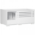 Kassi liivakast valge MDF kapp 90 x 48 x 43,5 cm