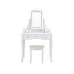 Tualettlaud peegliga 90x40x137.5cm valge