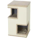 3-korruseline kassitorn 40 &times; 40 &times; 67 cm sisal ja 2 koobast