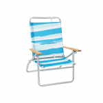 Matkatool 64x53x87 cm Sinine valge