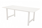 Valge s&ouml;&ouml;gilaud Count 220x100 cm MDF ja metallalus