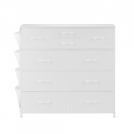 Kummut sahtlitega 100x30x97,5 cm valge terasraam