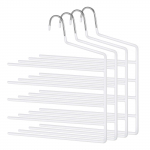 Riidepuud p&uuml;kstele 4 tk valge metall PVC kate 4 kg