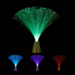 Laualamp 33 x 33 x 33 cm valge klaaskiust LED-valgusti