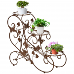 Lillealus jalgadel 76x27x67 cm Pronks