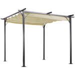 Pergola Paviljon 300x300 cm Beež